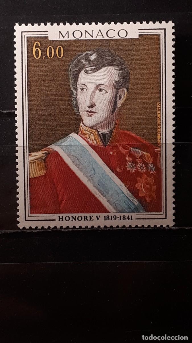 Sellos: M&Oacute;NACO. A&Ntilde;O 1977. **. YVERT 1124 - Foto 1