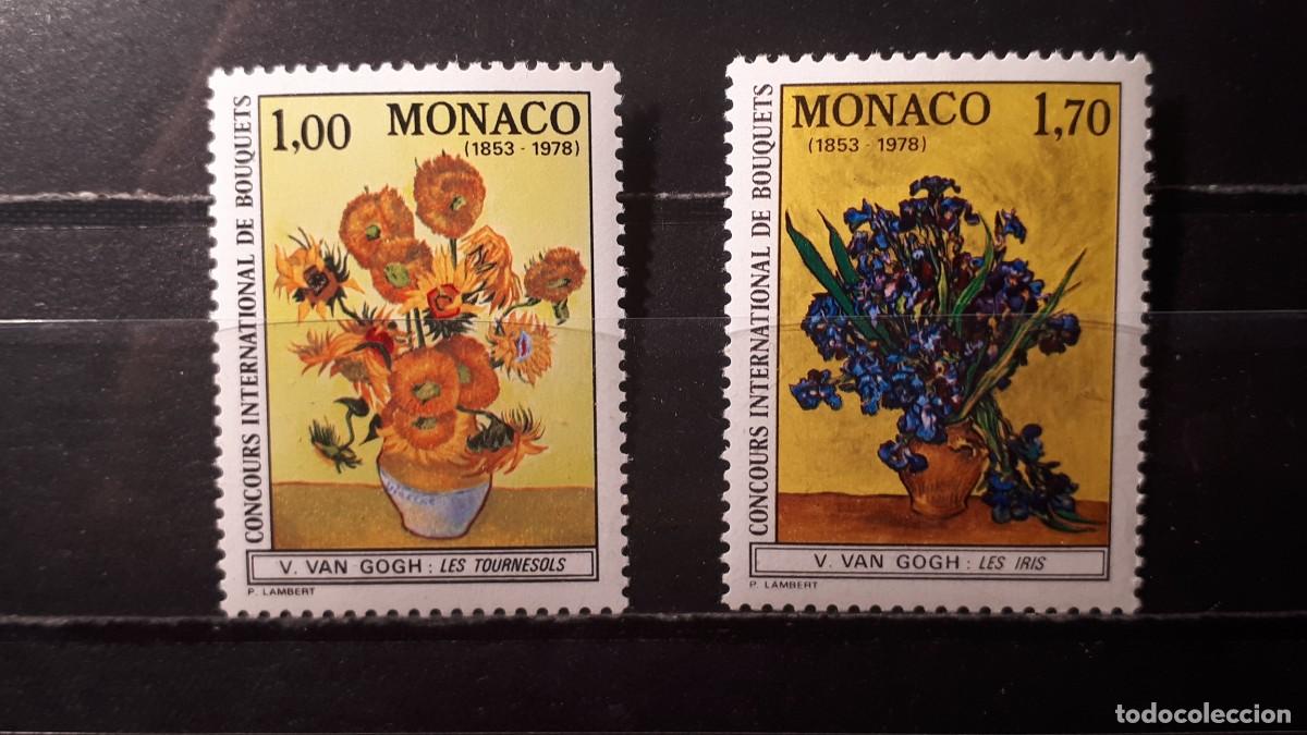 Sellos: M&Oacute;NACO. A&Ntilde;O 1978. **. YVERT 1161/2 - Foto 1