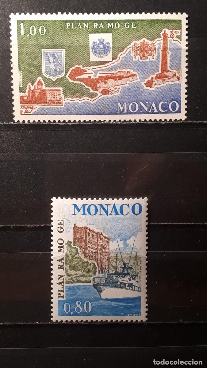 Sellos: M&Oacute;NACO. A&Ntilde;O 1978. **. YVERT 1134/5