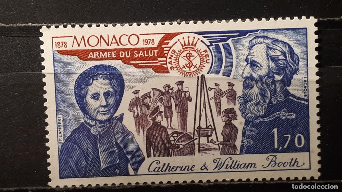 Sellos: M&Oacute;NACO. A&Ntilde;O 1978. **. YVERT 1166 - Foto 1