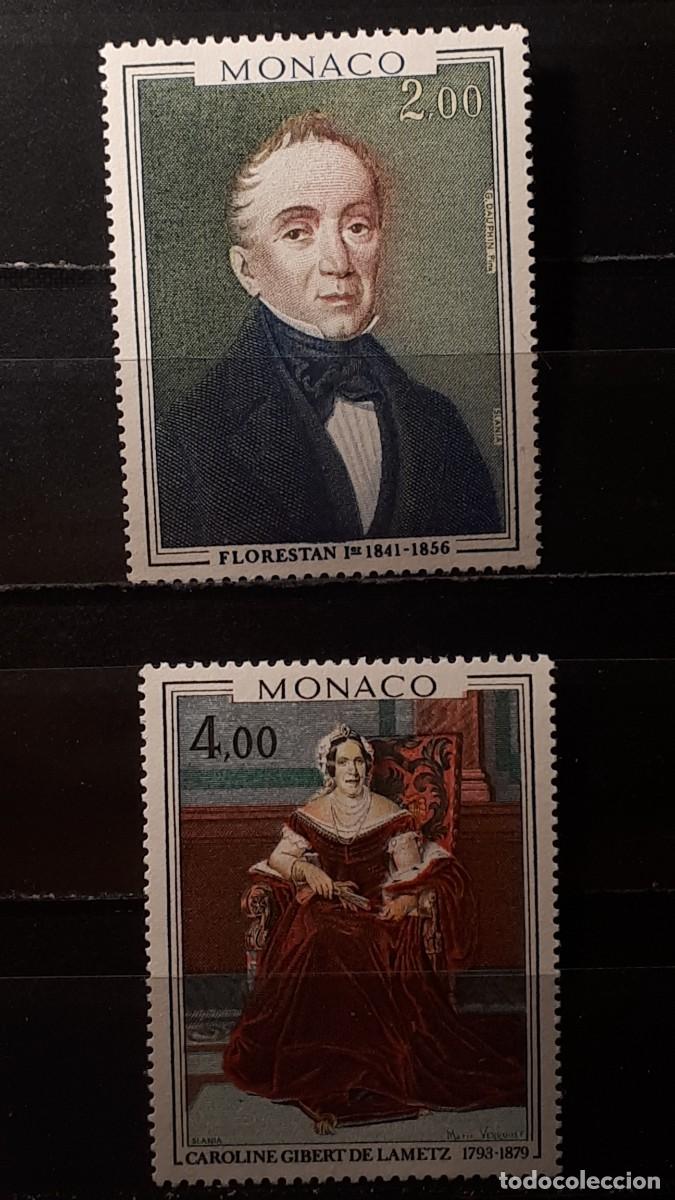 Sellos: M&Oacute;NACO. A&Ntilde;O 1978. **. YVERT 1172/3 - Foto 1