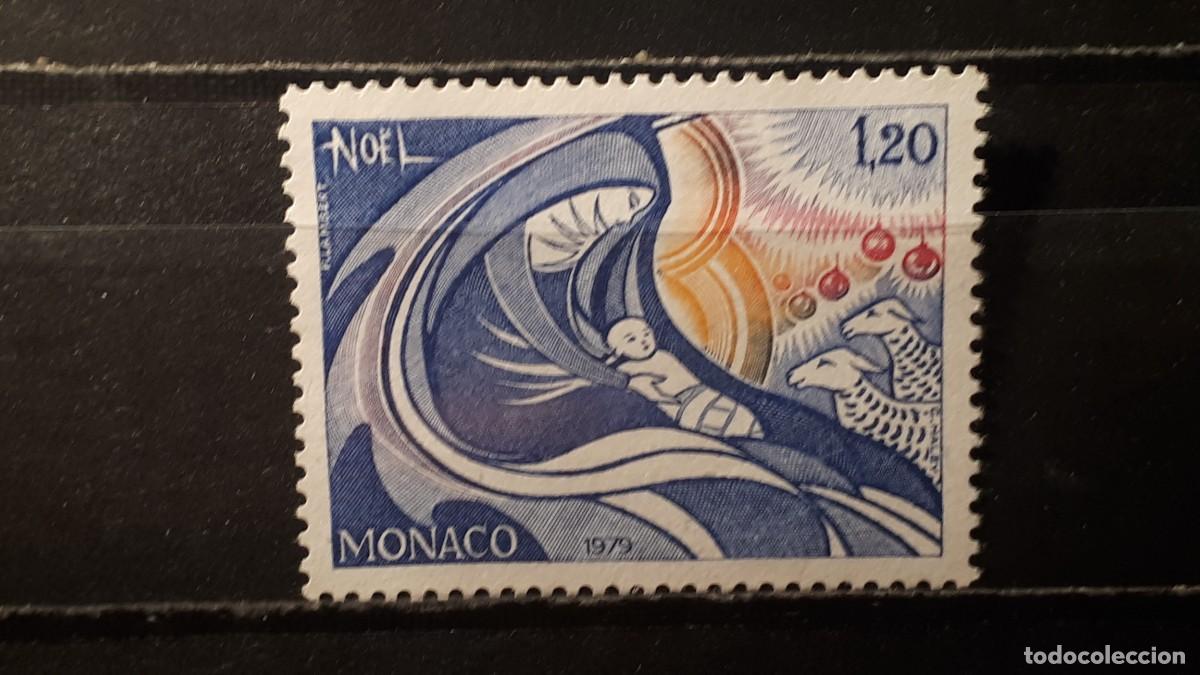 Sellos: M&Oacute;NACO. A&Ntilde;O 1979. **. YVERT 1205 - Foto 1