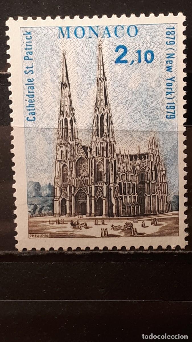 Sellos: M&Oacute;NACO. A&Ntilde;O 1979. **. YVERT 1204 - Foto 1