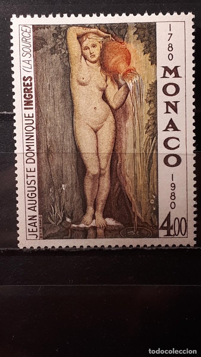 Sellos: M&Oacute;NACO. A&Ntilde;O 1980 **. YVERT 1226