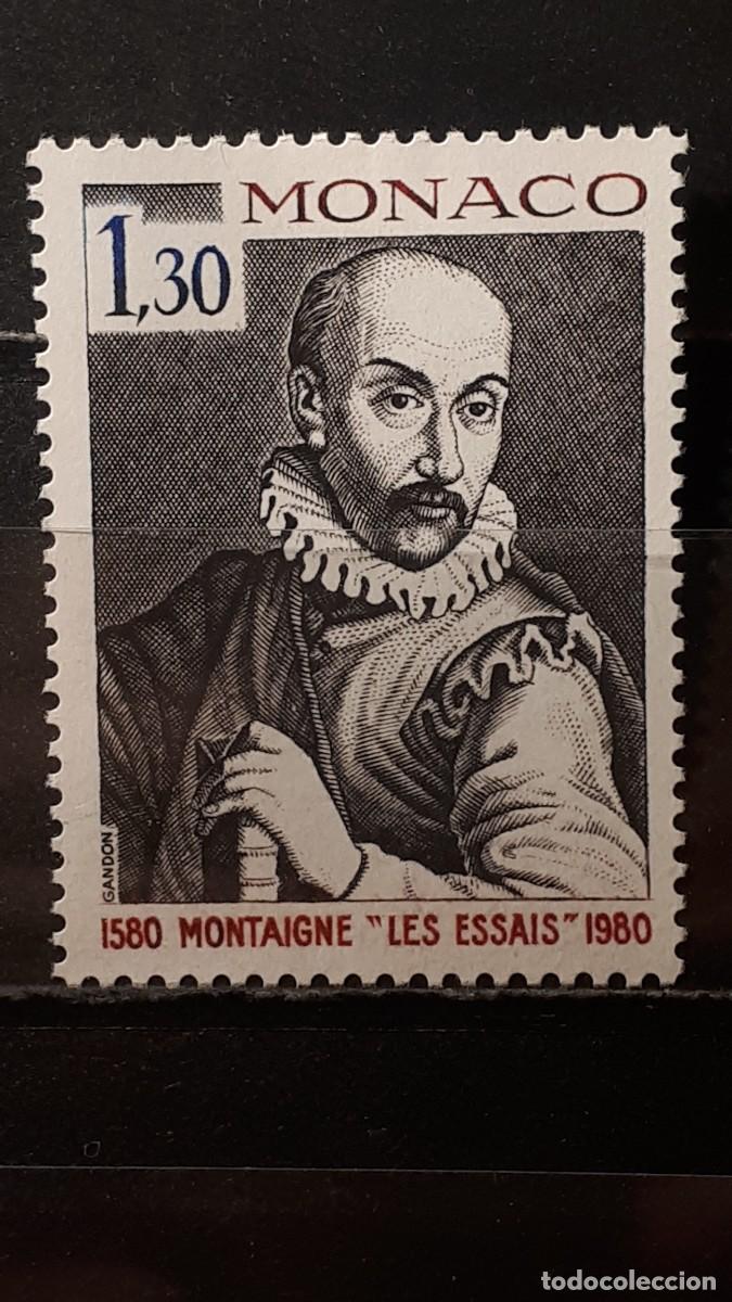 Sellos: M&Oacute;NACO. A&Ntilde;O 1980 **. YVERT 1227 - Foto 1