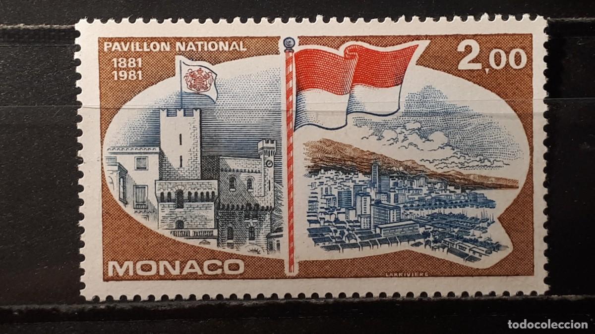 Sellos: M&Oacute;NACO. A&Ntilde;O 1981. **. YVERT 1277 - Foto 1
