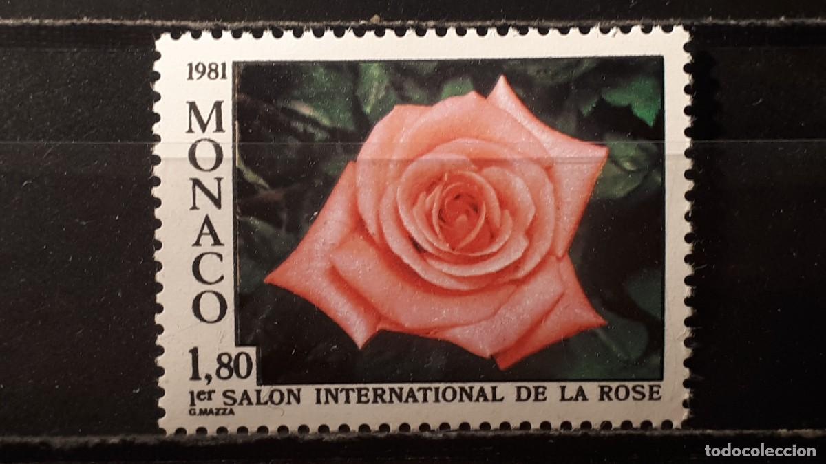 Sellos: M&Oacute;NACO. A&Ntilde;O 1981. **. YVERT 1297 - Foto 1