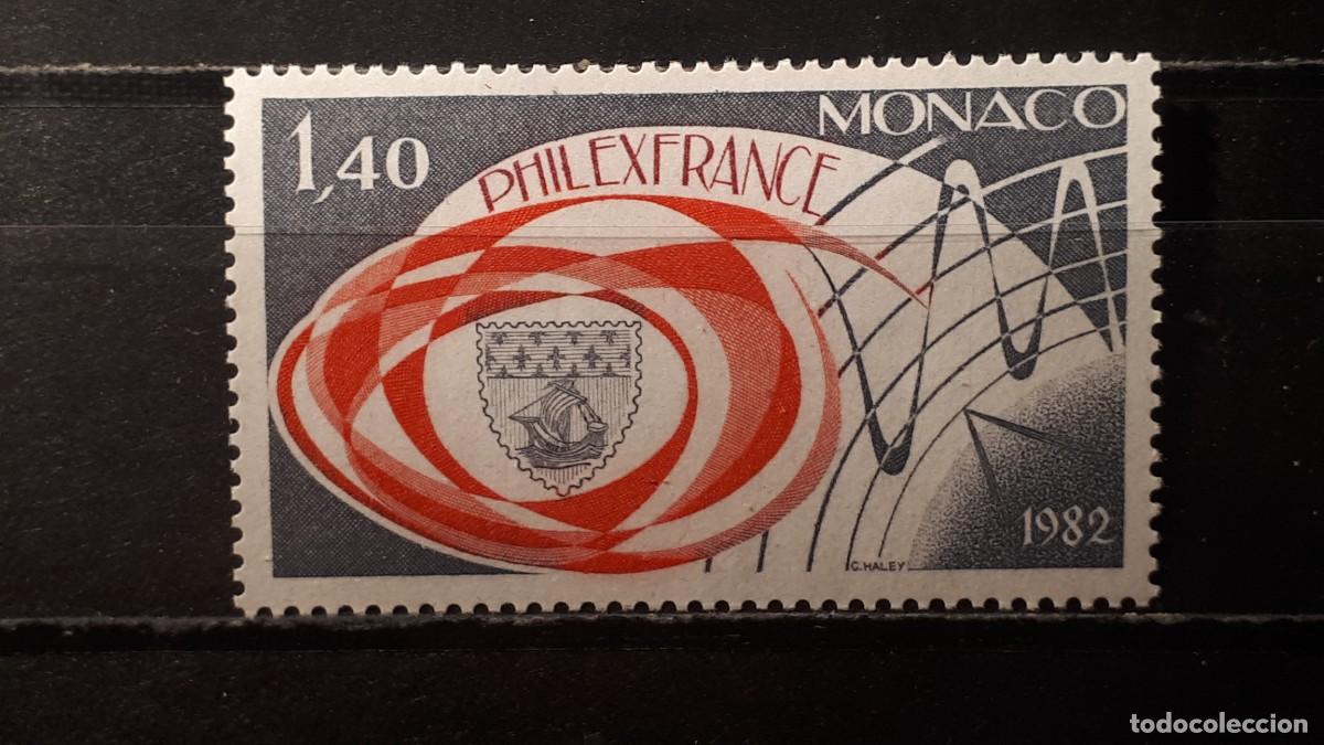 Sellos: M&Oacute;NACO. A&Ntilde;O 1982. **. YVERT 1328 - Foto 1