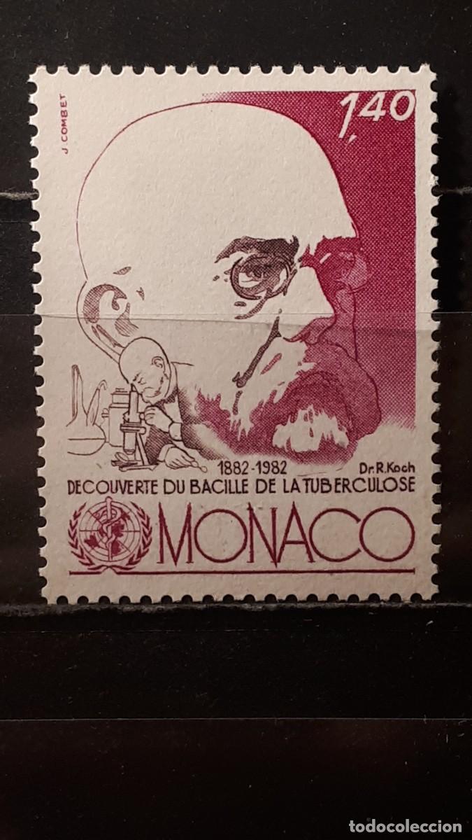 Sellos: M&Oacute;NACO. A&Ntilde;O 1982. **. YVERT 1333 - Foto 1