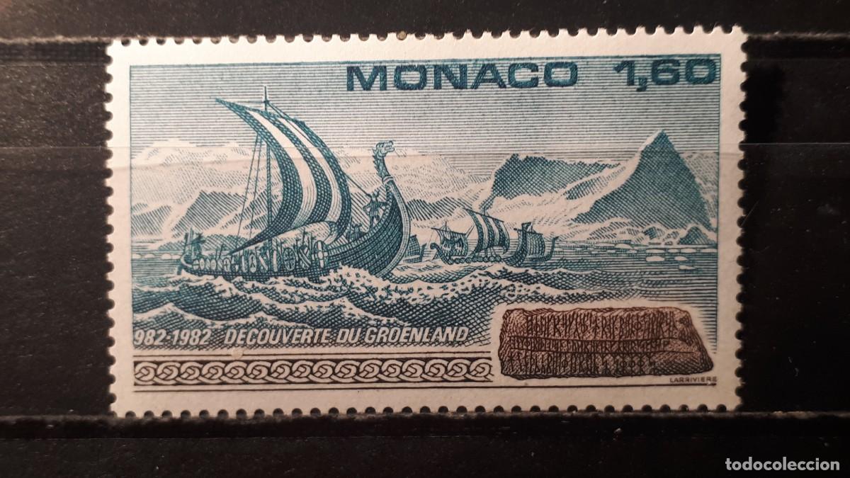 Sellos: M&Oacute;NACO. A&Ntilde;O 1982. **. YVERT 1356 - Foto 1