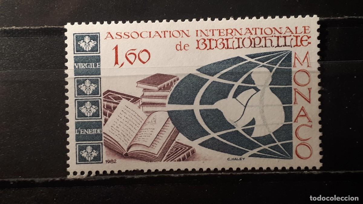 Sellos: M&Oacute;NACO. A&Ntilde;O 1982. **. YVERT 1358 - Foto 1