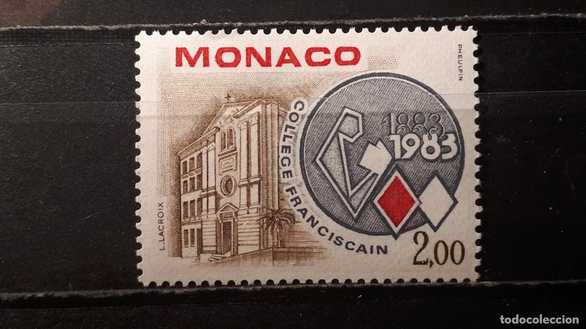 Sellos: M&Oacute;NACO. A&Ntilde;O 1983 **. YVERT 1369 - Foto 1