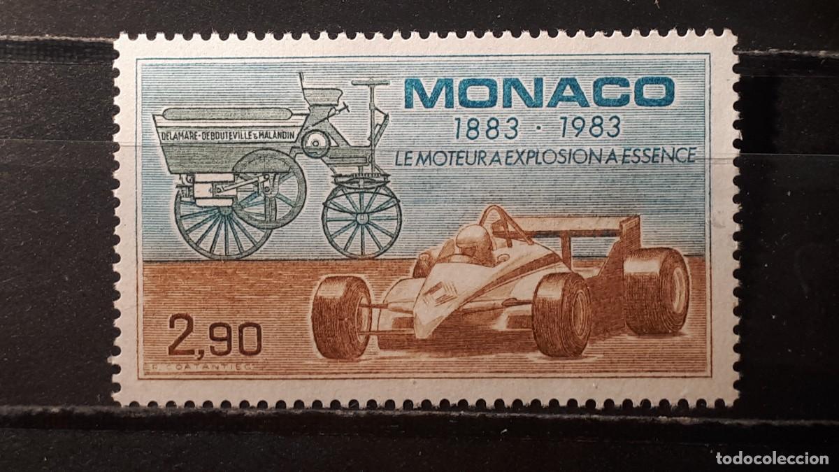 Sellos: M&Oacute;NACO. A&Ntilde;O 1983 **. YVERT 1371 - Foto 1