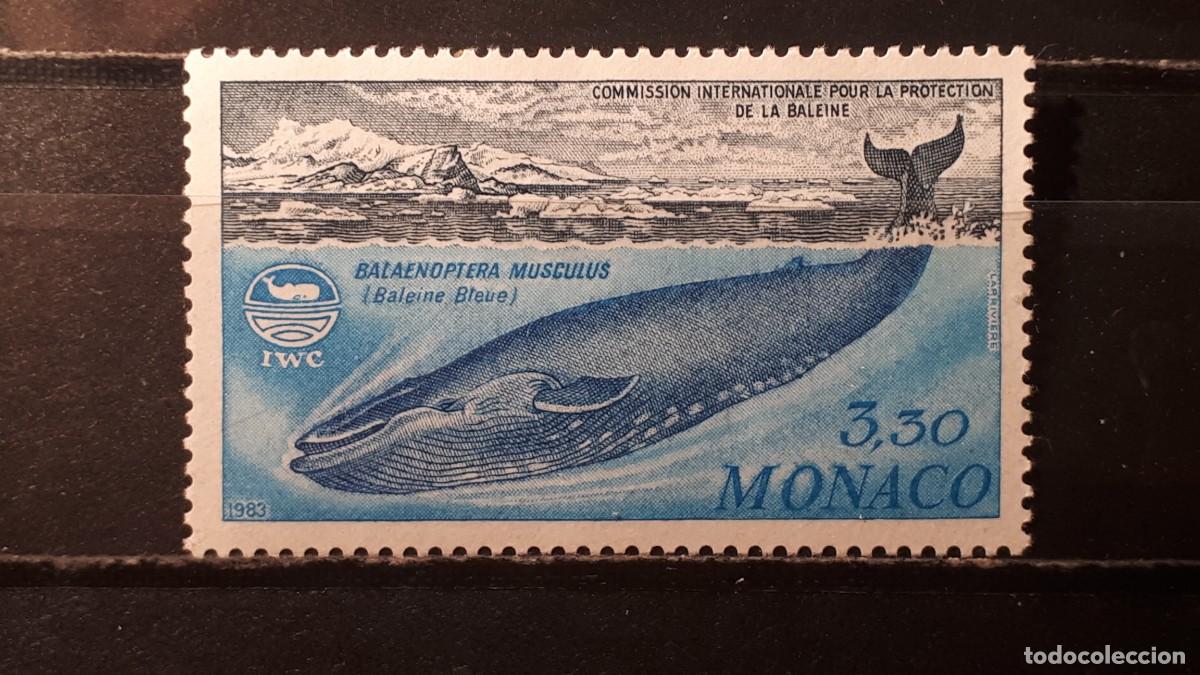 Sellos: M&Oacute;NACO. A&Ntilde;O 1983 **. YVERT 1372 - Foto 1