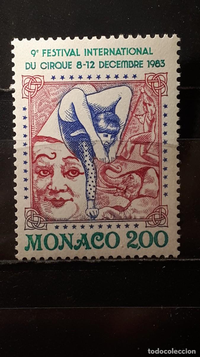 Sellos: M&Oacute;NACO. A&Ntilde;O 1983 **. YVERT 1397 - Foto 1