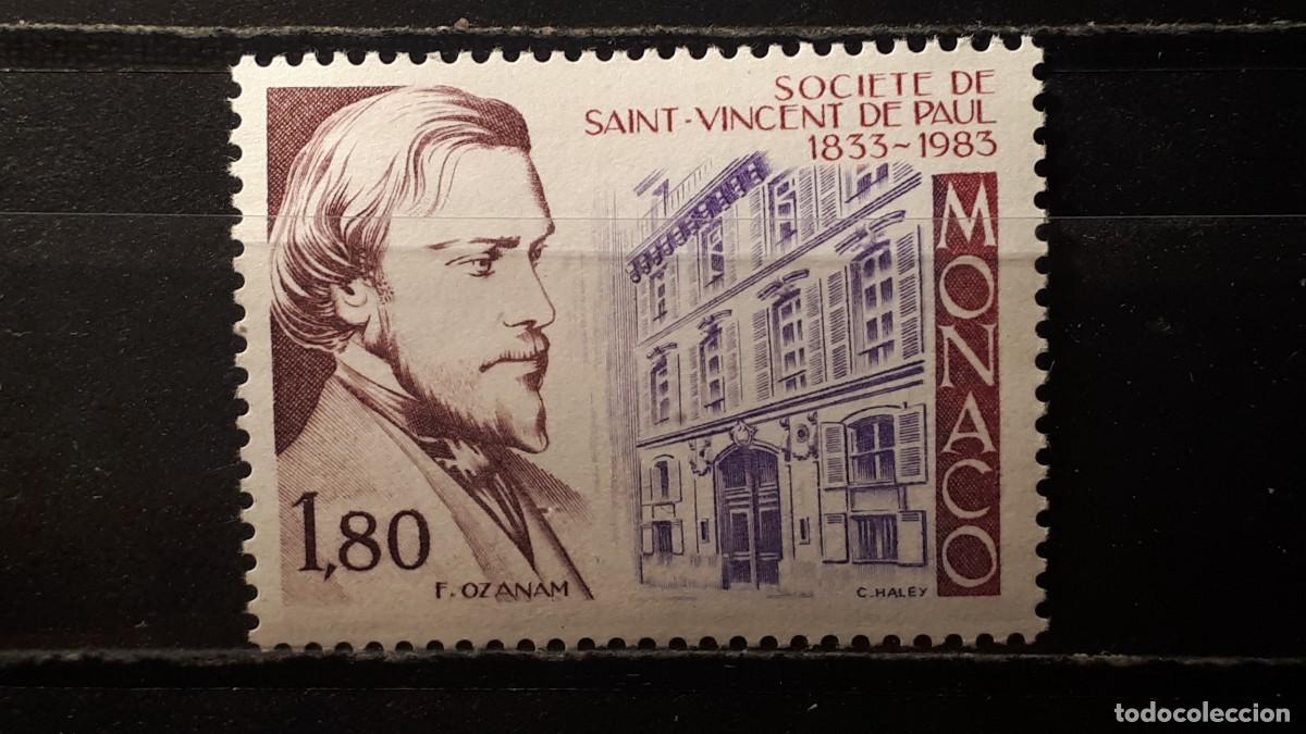 Sellos: M&Oacute;NACO. A&Ntilde;O 1983 **. YVERT 1402 - Foto 1