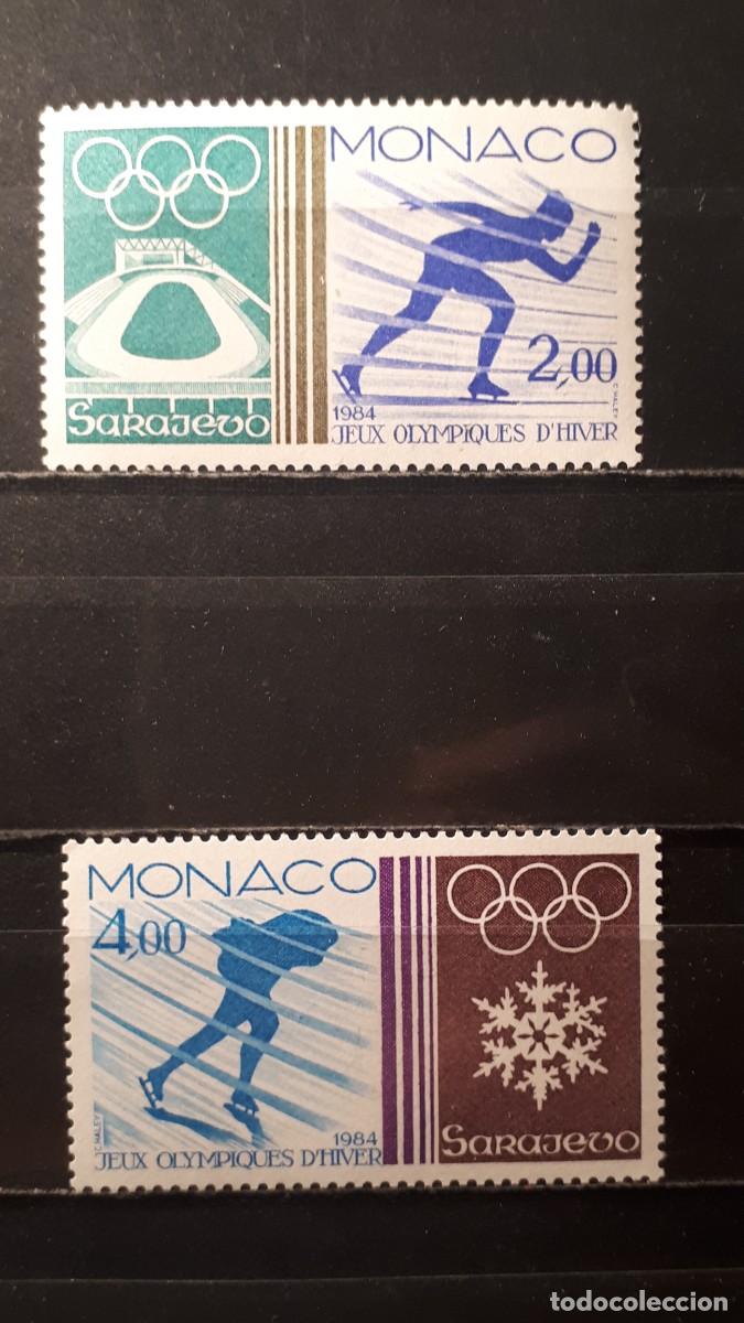 Sellos: M&Oacute;NACO. A&Ntilde;O 1984. **. YVERT 1416 - Foto 1