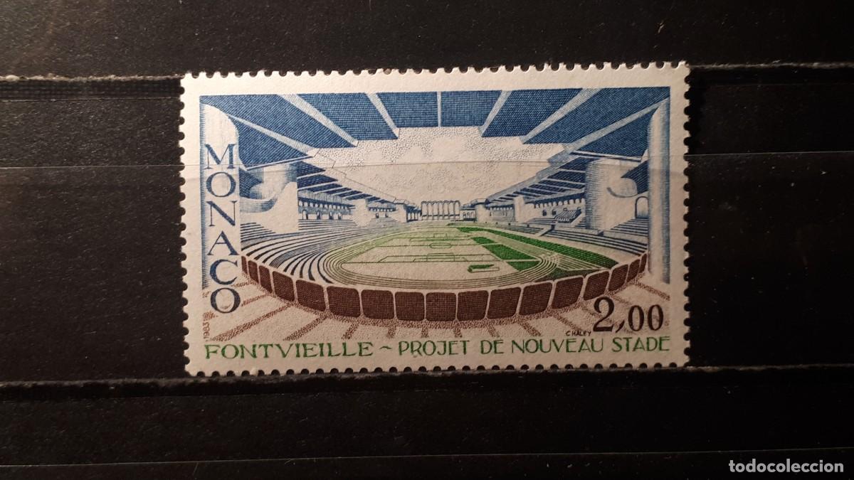 Sellos: M&Oacute;NACO. A&Ntilde;O 1983. **. YVERT 1370 - Foto 1