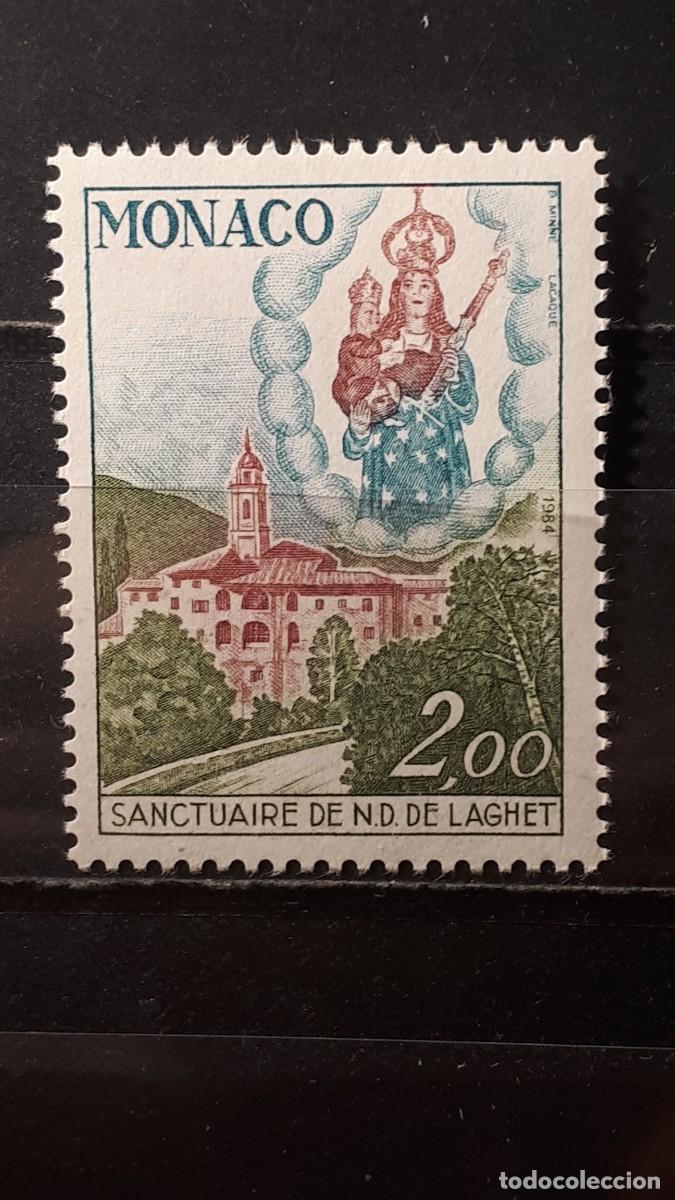 Sellos: M&Oacute;NACO. A&Ntilde;O 1984. **. YVERT 1426 - Foto 1