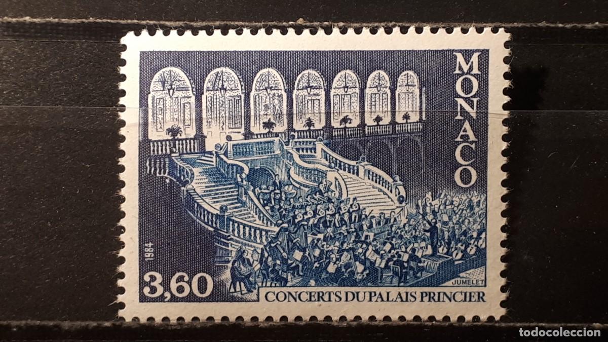 Sellos: M&Oacute;NACO. A&Ntilde;O 1984. **. YVERT 1429 - Foto 1