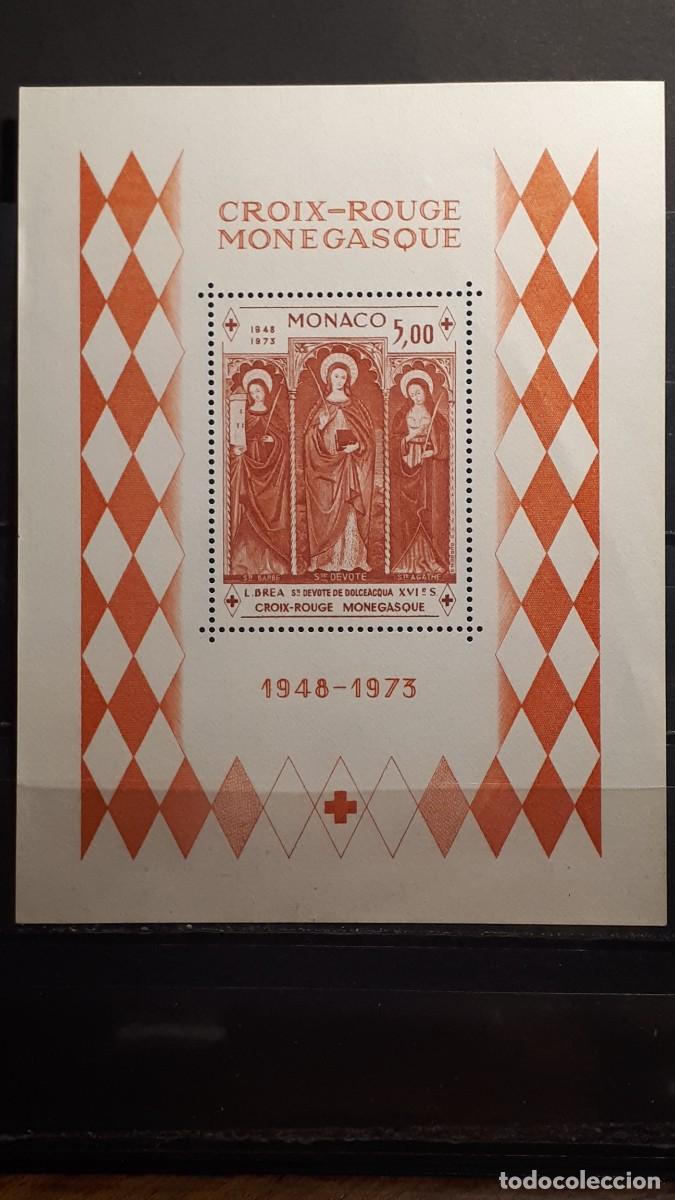 Sellos: M&Oacute;NACO. A&Ntilde;O 1973. **. YVERT H.B. 7 - Foto 1