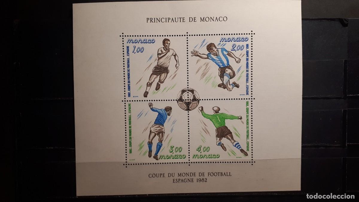 Sellos: M&Oacute;NACO. A&Ntilde;O 1982. **. YVERT H.B. 21