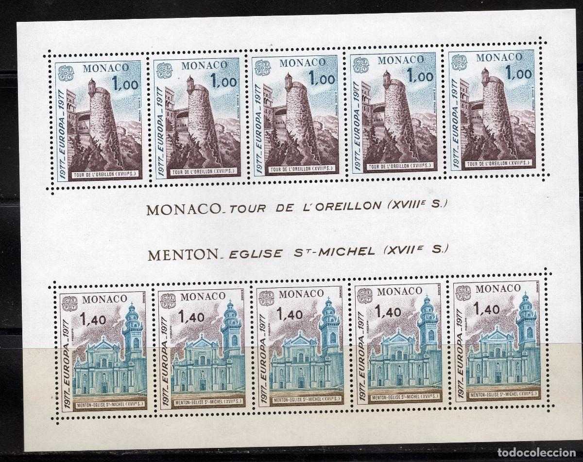 Sellos: MONACO 1977 STAMP MICHEL MC BL 11