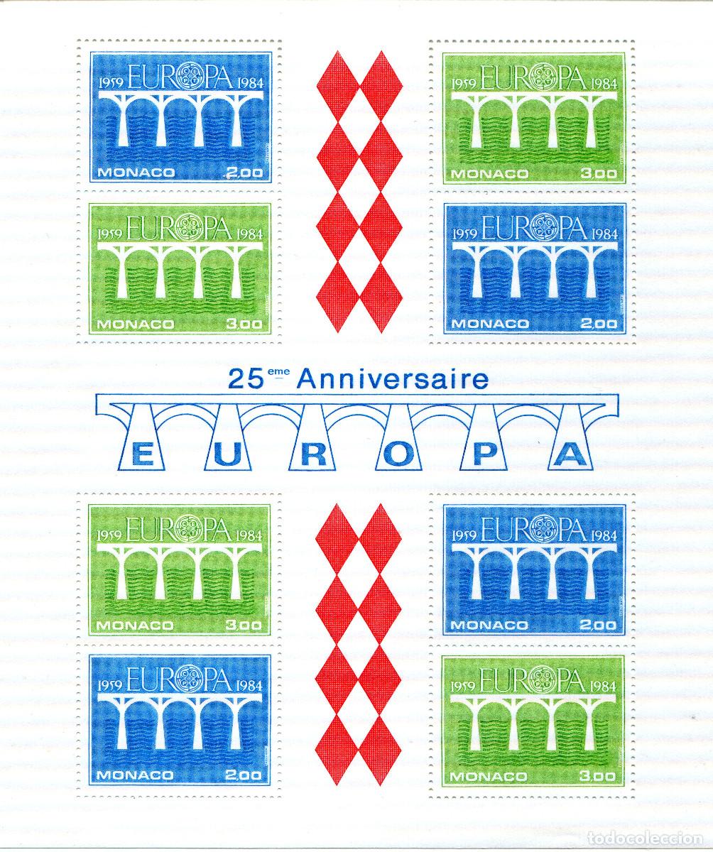 Sellos: MONACO 1984 STAMP MICHEL MC BL 26