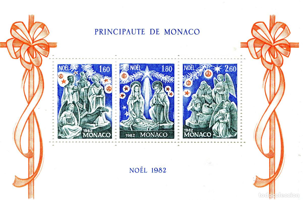 Sellos: MONACO 1982 STAMP MICHEL MC BL 21