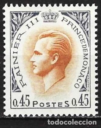 Sellos: Monaco 1969 - Mi 932 - YT 773 - Principe Rainier III - MNH**