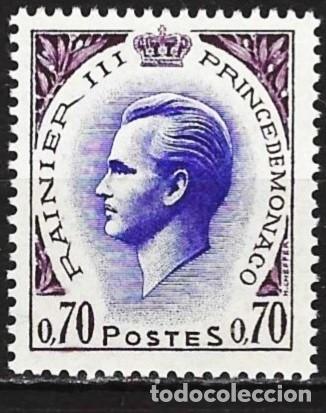 Sellos: Monaco 1969 - Mi 934 - YT 775 - Principe Rainier III - MNH**