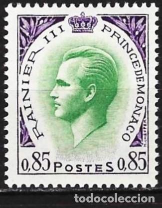 Sellos: Monaco 1969 - Mi 936 - YT 777 - Principe Rainier III - MNH**