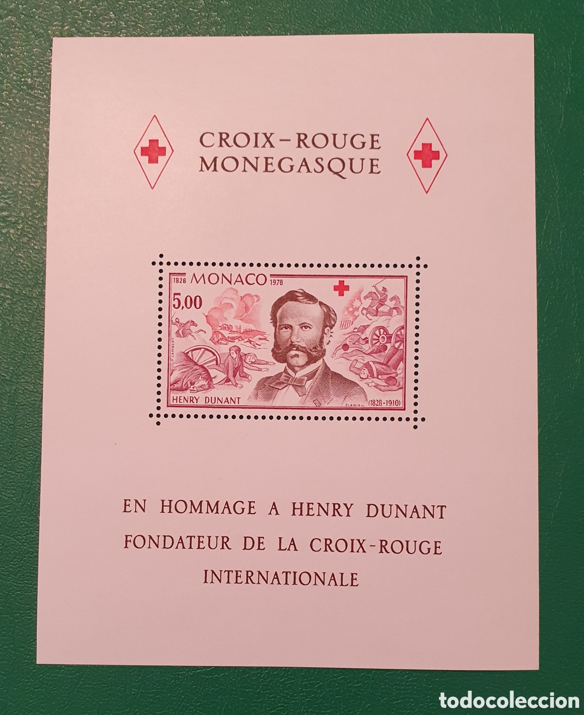 Sellos: Cruz Roja Monegasca. M&oacute;naco