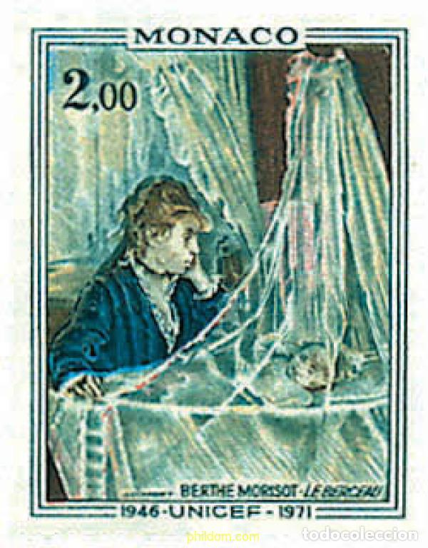 Sellos: 48563 MNH MONACO 1972 25 ANIVERSARIO DE LA UNICEF