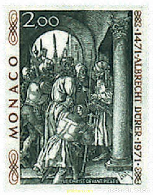 Sellos: 78834 MNH MONACO 1972 500 ANIVERSARIO DE ALBERTO DURERO