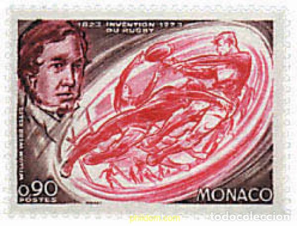 Sellos: 47649 MNH MONACO 1973 150 ANIVERSARIO DE LA CREACION DEL RUGBY