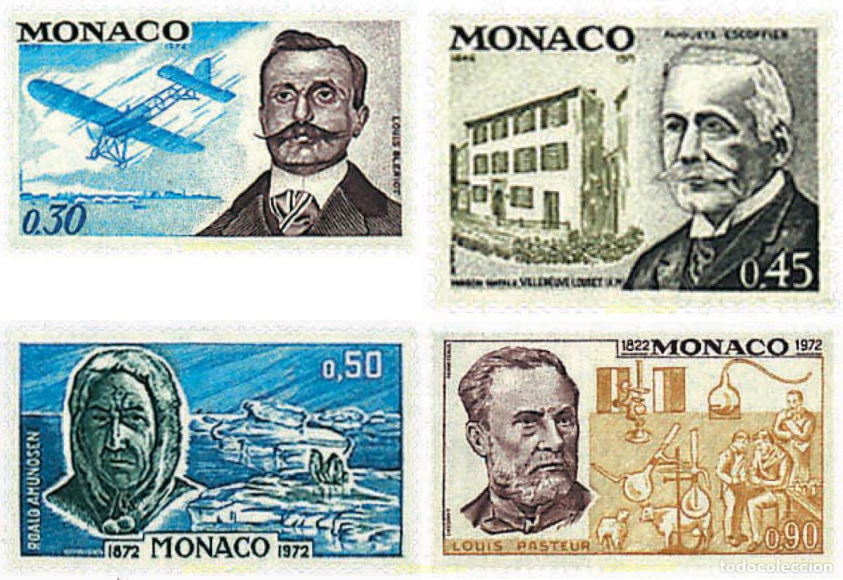 Sellos: 35473 MNH MONACO 1972 ANIVERSARIOS