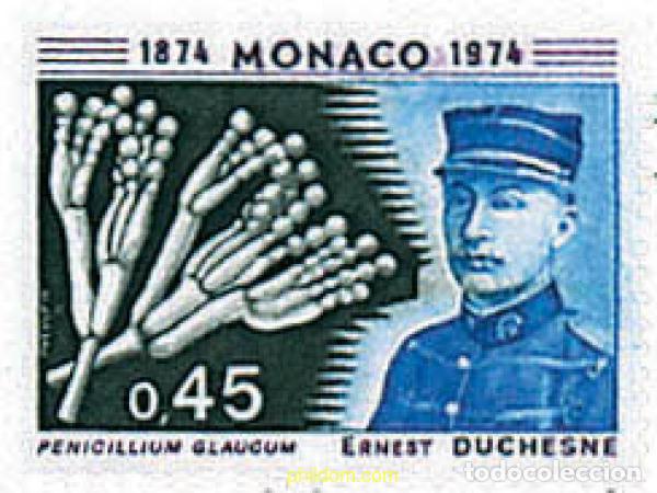 Sellos: 35068 MNH MONACO 1974 CENTENARIO DEL NACIMIENTO DE ERNEST DUCHESNE