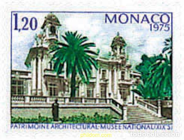 Sellos: 32564 MNH MONACO 1975 A&Ntilde;O EUROPEO DEL PATRIMONIO ARQUITECTONICO