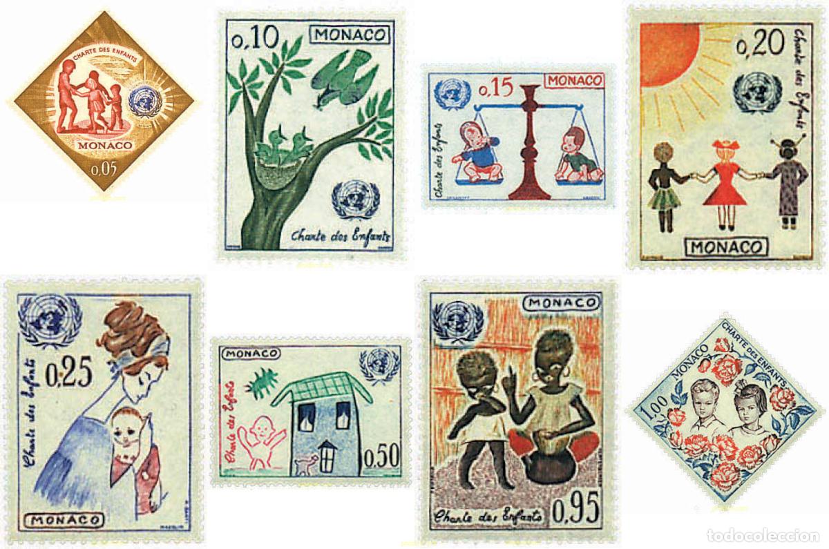 Sellos: 95422 MNH MONACO 1963 DIA DEL NI&Ntilde;O