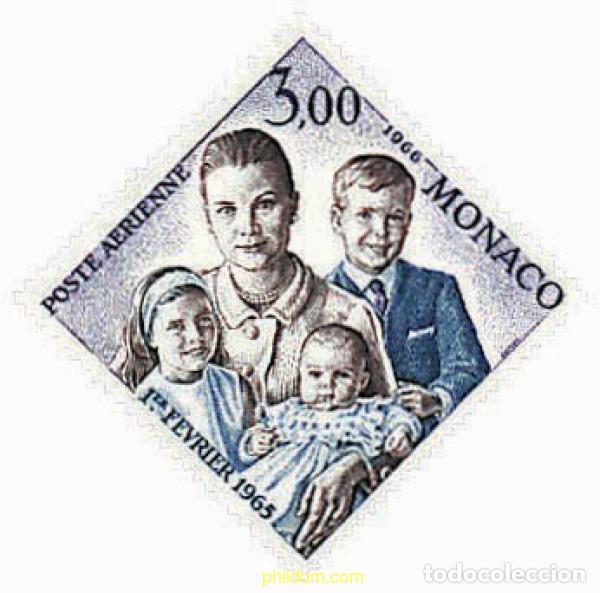 Sellos: 32385 MNH MONACO 1966 ANIVERSARIO DE LA PRINCESA ESTEFANIA