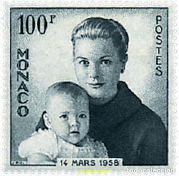 Sellos: 32370 MNH MONACO 1958 NACIMIENTO DEL PRINCIPE ALBERTO