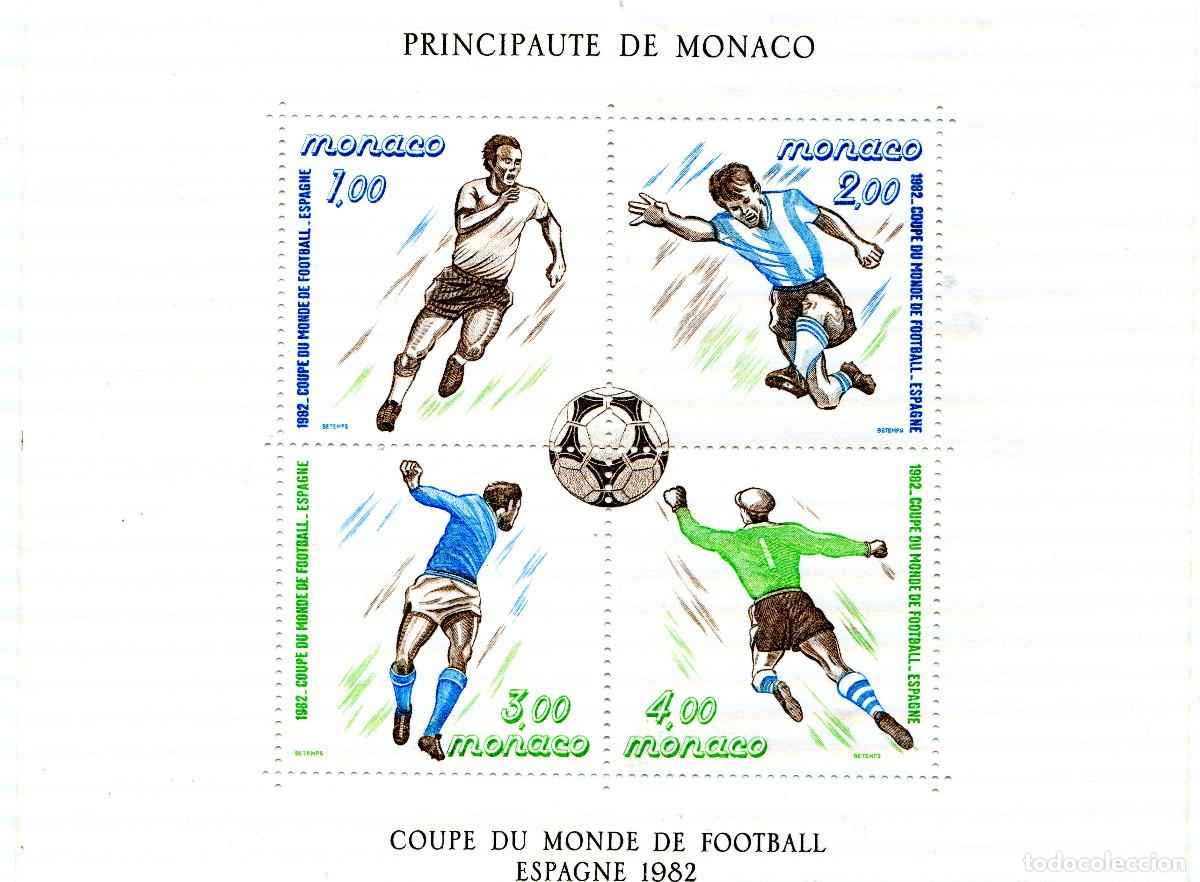 Sellos: MONACO 1982 STAMP MICHEL MC BL20