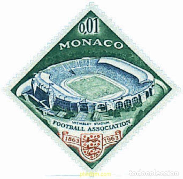 Sellos: 788466 MNH MONACO 1963 CENTENARIO DEL FUTBOL