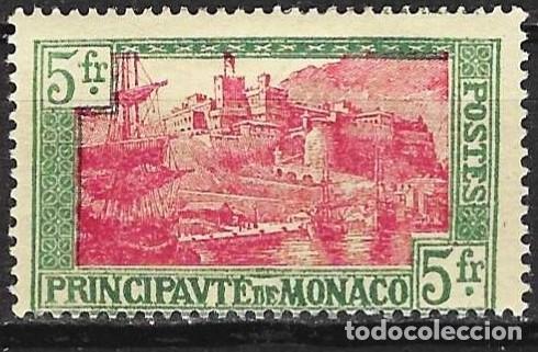 Sellos: Monaco 1925 - Mi 102 - YT 102 - El puerto - MNH**