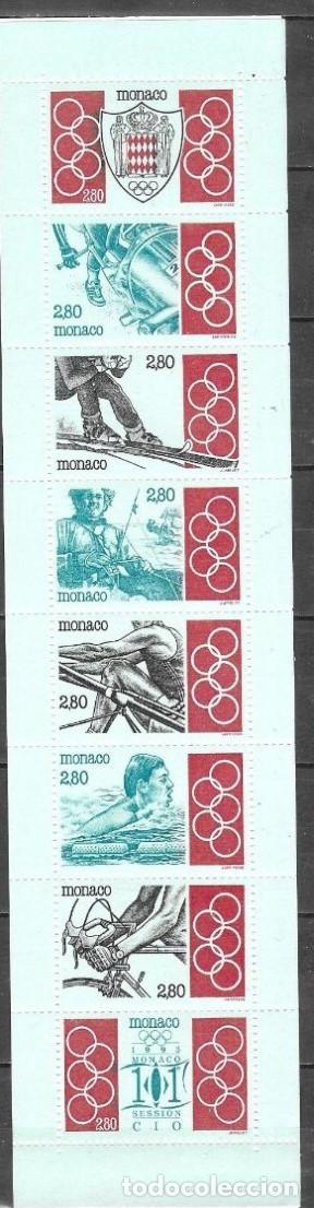 Sellos: CARNET** DE MONACO 1993, YT C 1904 - Foto 1