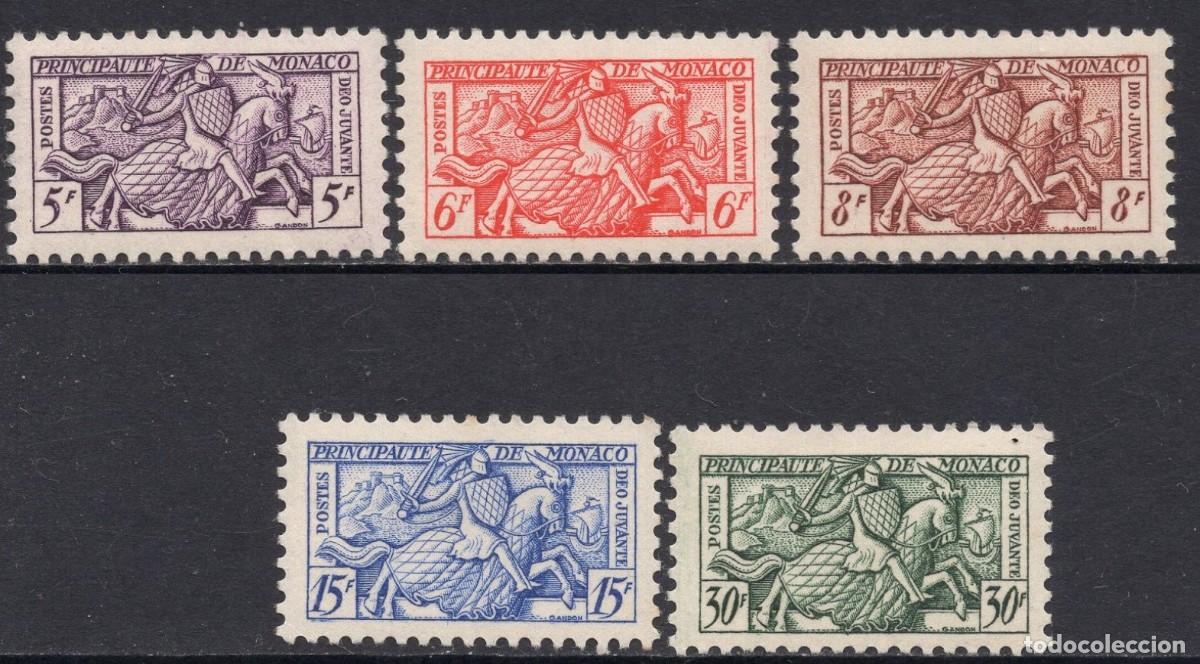 Sellos: SELLOS** MONACO 1955, YT 415/ 19