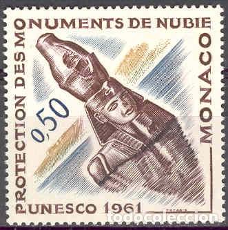 Sellos: SELLO** MONACO 1961, YT 553