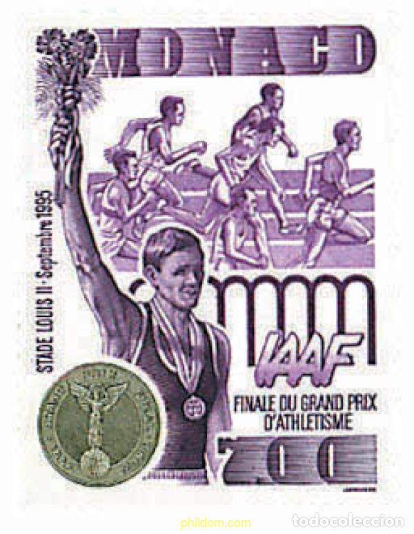 Sellos: 67808 MNH MONACO 1995 FINAL DEL GRAN PREMIO DE ATLETISMO