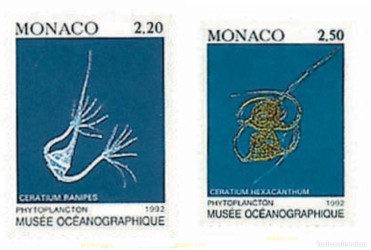 Sellos: 32589 MNH MONACO 1992 PROTECCION DEL MEDIO AMBIENTE MARINO